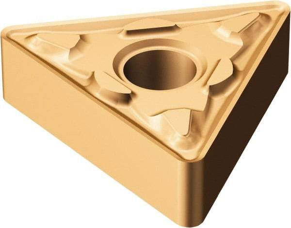 Sandvik Coromant - TNMG333 MM Grade 1115 Carbide Turning Insert - 60° Triangle, 3/8" Inscr Circle, 3/16" Thick, 3/64" Corner Radius - USA Tool & Supply