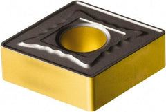 Sandvik Coromant - CNMG433 MR Grade 4305 Carbide Turning Insert - TiCN/AI2O3/TiN Finish, 80° Diamond, 1/2" Inscr Circle, 3/16" Thick, 3/64" Corner Radius - USA Tool & Supply