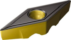 Sandvik Coromant - TRVB1304 F Grade 2220 Carbide Turning Insert - TiCN/AI2O3/TiN Finish, Diamond, 8mm Inscr Circle, 4.53mm Thick, 1/64" Corner Radius - USA Tool & Supply