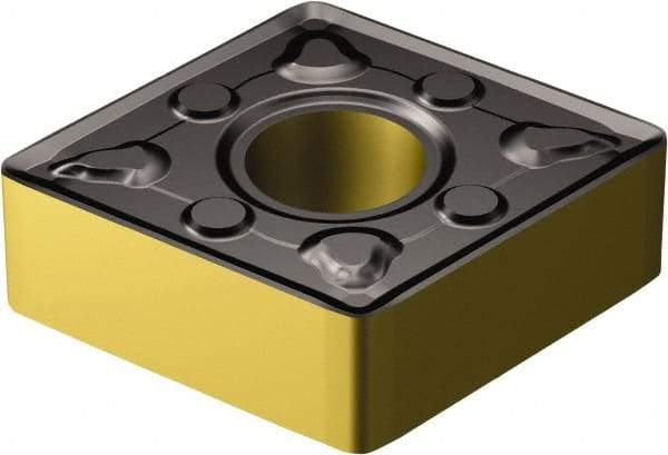 Sandvik Coromant - CNMG542 WMX Grade 4315 Carbide Turning Insert - TiCN/AI2O3/TiN Finish, 80° Diamond, 5/8" Inscr Circle, 1/4" Thick, 1/32" Corner Radius - USA Tool & Supply