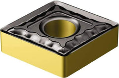 Sandvik Coromant - CNMG543 QM Grade 4315 Carbide Turning Insert - TiCN/Al2O3/TiN Finish, 80° Diamond, 5/8" Inscr Circle, 1/4" Thick, 3/64" Corner Radius - USA Tool & Supply