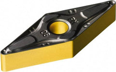 Sandvik Coromant - VNMG333 PM Grade 4335 Carbide Turning Insert - TiCN/AI2O3/TiN Finish, 35° Diamond, 3/8" Inscr Circle, 3/16" Thick, 3/64" Corner Radius - USA Tool & Supply