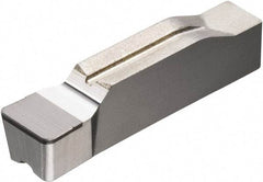 Sandvik Coromant - GN123 S Grade 7015, 3mm Cutting Width CBN Grooving Insert - Neutral, 0.4mm Corner Radius, Uncoated - USA Tool & Supply