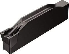Sandvik Coromant - KN123 TF Grade 3115, 6mm Cutting Width Carbide Grooving Insert - Neutral, 0.4mm Corner Radius, TiCN/Al2O3 Finish - USA Tool & Supply