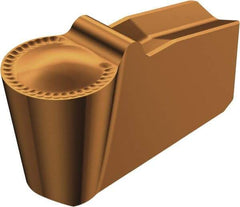 Sandvik Coromant - 50N151.2-5P Grade 1125, Carbide Grooving Insert - 2.7mm Max Depth of Cut, Neutral, 3mm Corner Radius, TiAlN Finish - USA Tool & Supply