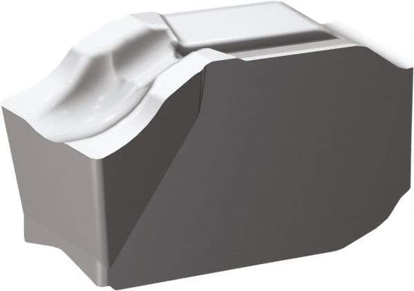 Sandvik Coromant - QDE CM H13A Grade, 0.0941" Cutting Width, Carbide Cutoff Insert - 0.0079" Cnr Rad - USA Tool & Supply