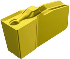 Sandvik Coromant - 11025N151.2 4G Grade 235, 2.79mm Cutting Width Carbide Grooving Insert - Neutral, 0.32mm Corner Radius, TiCN/TiN Finish - USA Tool & Supply