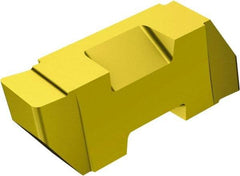 Sandvik Coromant - 3TLGP Grade 2135, 3/32" Cutting Width Carbide Grooving Insert - 3.81mm Max Depth of Cut, Right Hand, 0.19mm Corner Radius, TiCN/Al2O3/TiN Finish - USA Tool & Supply