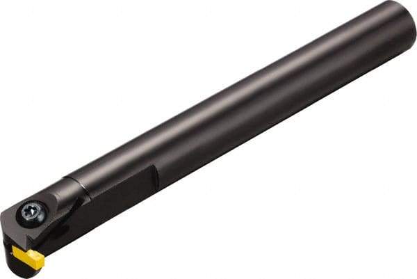 Sandvik Coromant - AG 151.32, Internal, Left Hand, 3.51mm Max Depth of Cut, 2.65mm Max Groove Width, Indexable Grooving Tool Holder - 151.3 Insert Compatibility, 0.56" Shank Height, 6" OAL, Through Coolant - USA Tool & Supply