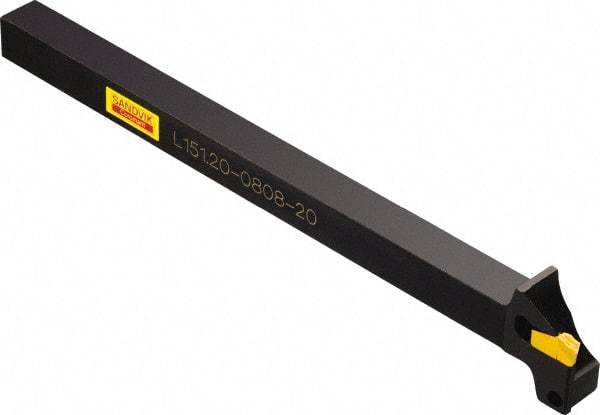 Sandvik Coromant - R/L151.20, Internal, Left Hand, 17mm Max Depth of Cut, Indexable Grooving Tool Holder - N151.2-250- 5E Insert Compatibility, 20mm Shank Height, 20mm Shank Width, 125mm OAL - USA Tool & Supply