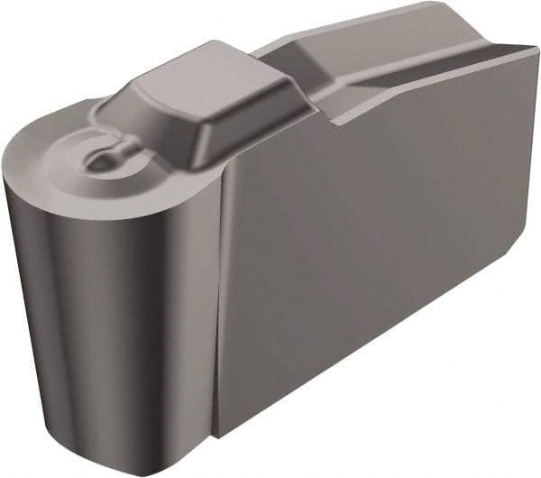 Sandvik Coromant - 30N151.2-4P Grade H13A, Carbide Grooving Insert - 1.3mm Max Depth of Cut, Neutral, 1.5mm Corner Radius, Uncoated - USA Tool & Supply