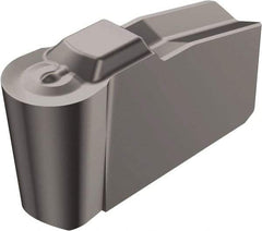 Sandvik Coromant - 30N151.2-4P Grade H13A, Carbide Grooving Insert - 1.3mm Max Depth of Cut, Neutral, 1.5mm Corner Radius, Uncoated - USA Tool & Supply
