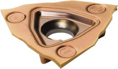 Sandvik Coromant - R123U3U CS 1125 Grade, 0.0787" Cutting Width, Carbide Cutoff Insert - 15° Right Hand Lead Angle, TiAlN Coated - USA Tool & Supply