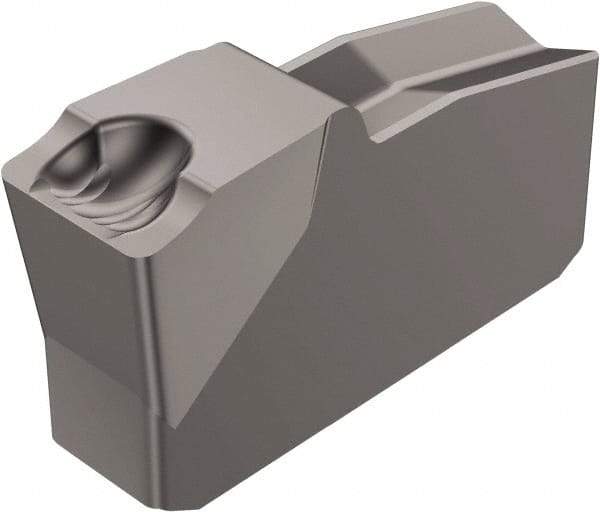 Sandvik Coromant - 25060N151.2 5G Grade 525, 6.35mm Cutting Width Carbide Grooving Insert - Neutral, 0.25mm Corner Radius, Uncoated - USA Tool & Supply