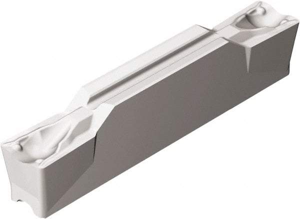 Sandvik Coromant - 0300N123G2 TF Grade 525, 3mm Cutting Width Carbide Grooving Insert - 1.8mm Max Depth of Cut, Neutral, Uncoated - USA Tool & Supply