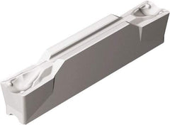 Sandvik Coromant - 0300N123G2 TF Grade 525, 3mm Cutting Width Carbide Grooving Insert - 1.8mm Max Depth of Cut, Neutral, Uncoated - USA Tool & Supply