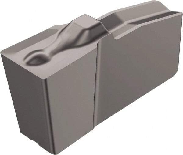 Sandvik Coromant - 40030N151.2 4G Grade H13A, 4mm Cutting Width Carbide Grooving Insert - Neutral, 0.2mm Corner Radius, Uncoated - USA Tool & Supply