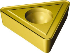 Sandvik Coromant - TCMT21.52 UR Grade 1525 Carbide Turning Insert - 60° Triangle, 1/4" Inscr Circle, 3/32" Thick, 1/32" Corner Radius - USA Tool & Supply
