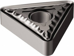 Sandvik Coromant - TNMG333 QM Grade 1105 Carbide Turning Insert - TiAlN2 Finish, 60° Triangle, 3/8" Inscr Circle, 3/16" Thick, 3/64" Corner Radius - USA Tool & Supply