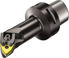 Sandvik Coromant - Left Hand Cut, Size C4, WNMG 332 Insert Compatiblity, Modular Turning & Profiling Cutting Unit Head - 13mm Ctr to Cutting Edge, 75mm Head Length, Through Coolant, Series T-Max P - USA Tool & Supply