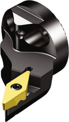 Sandvik Coromant - Left Hand Cut, Size 40, TR-VB1308 Insert Compatiblity, Modular Turning & Profiling Cutting Unit Head - 27mm Ctr to Cutting Edge, 42mm Head Length, Through Coolant, Series CoroTurn TR - USA Tool & Supply