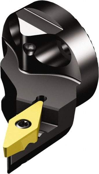 Sandvik Coromant - Right Hand Cut, Size 40, TR-VB1308 Insert Compatiblity, Modular Turning & Profiling Cutting Unit Head - 27mm Ctr to Cutting Edge, 42mm Head Length, Through Coolant, Series CoroTurn TR - USA Tool & Supply