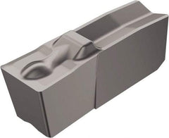 Sandvik Coromant - 30N151.3 4G Grade H13A, 3mm Cutting Width Carbide Grooving Insert - Neutral, 0.2mm Corner Radius, Uncoated - USA Tool & Supply