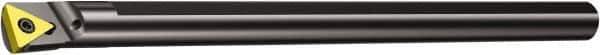 Sandvik Coromant - 0.4803" Min Bore Diam, 6" OAL, 3/8" Shank Diam, E..STFCR/L Indexable Boring Bar - Screw-On Holding Method - USA Tool & Supply