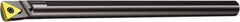 Sandvik Coromant - 15.2mm Min Bore Diam, 8" OAL, 1/2" Shank Diam, E-STFC Indexable Boring Bar - TCMT 221 Insert, Screw Clamping Holding Method - USA Tool & Supply