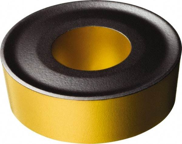 Sandvik Coromant - RCMX250700 0 Grade 4205 Carbide Turning Insert - TiCN/AI2O3/TiN Finish, Round, 25mm Inscr Circle, 5/16" Thick - USA Tool & Supply