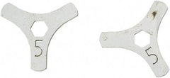 SEYMOUR-MIDWEST - 2 Piece, 3 Setting, Size 5 Gauge Rake Cam Set - Use with CAM Gauge Rake - USA Tool & Supply