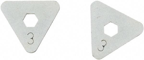 SEYMOUR-MIDWEST - 2 Piece, 3 Setting, Size 3 Gauge Rake Cam Set - Use with CAM Gauge Rake - USA Tool & Supply