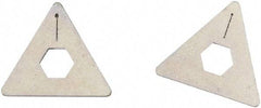 SEYMOUR-MIDWEST - 2 Piece, 3 Setting, Size 1 Gauge Rake Cam Set - Use with CAM Gauge Rake - USA Tool & Supply