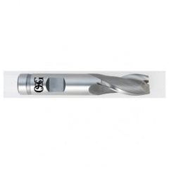 1-1/4 Dia. x 4-1/8 Overall Length 2-Flute Square End HSS-CO SE End Mill-Round Shank-Center Cutting-Uncoated - USA Tool & Supply