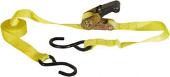 Buyers Products - 12' Long x 1" Wide, 1,800 Lb Basket Capacity, Nylon Web Sling - Yellow - USA Tool & Supply