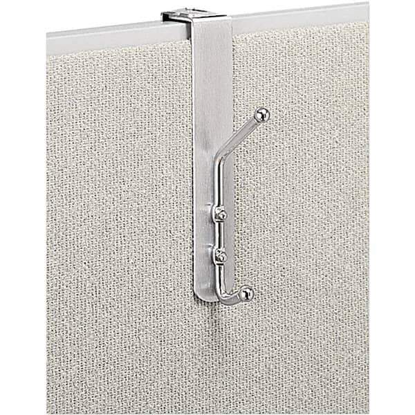 Safco - 1 Hooks, 1-1/2" Long x 4-1/4" Deep, Steel Over the Panel Hook - 8-1/2" High - USA Tool & Supply