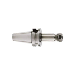 HAIMER - 0.5mm to 10mm Capacity, 160mm Projection, SK40 Taper Shank, ER16 Collet Chuck - 0.004mm TIR, Through-Spindle & DIN Flange Coolant - Exact Industrial Supply