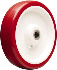 Hamilton - 8 Inch Diameter x 2 Inch Wide, Polyurethane on Polypropylene Caster Wheel - 1,200 Lb. Capacity, 2-3/16 Inch Hub Length, 5/8 Inch Axle Diameter, Straight Roller Bearing - USA Tool & Supply
