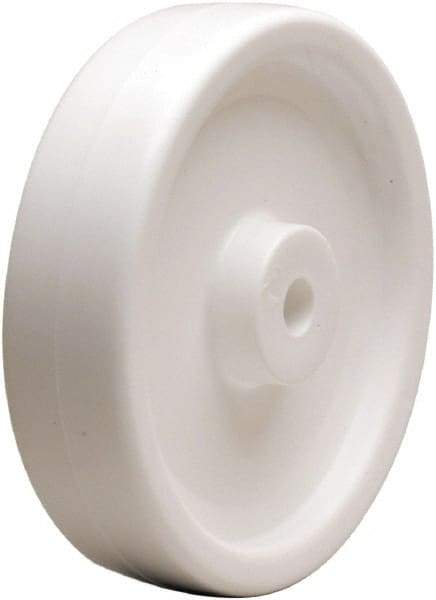 Hamilton - 8 Inch Diameter x 2 Inch Wide, Polyolefin Caster Wheel - 900 Lb. Capacity, 2-3/16 Inch Hub Length, 3/4 Inch Axle Diameter, Plain Bore Bearing - USA Tool & Supply