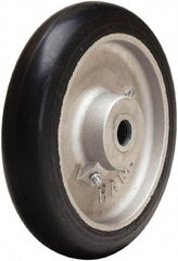 Hamilton - 8 Inch Diameter x 1-5/8 Inch Wide, Rubber on Aluminum Caster Wheel - 350 Lb. Capacity, 2-1/4 Inch Hub Length, 5/8 Inch Axle Diameter, Straight Roller Bearing - USA Tool & Supply