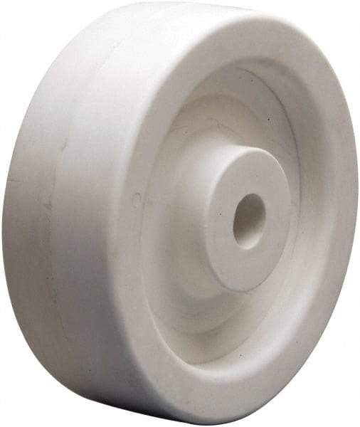 Hamilton - 6 Inch Diameter x 2 Inch Wide, Polyolefin Caster Wheel - 750 Lb. Capacity, 2-3/16 Inch Hub Length, 3/4 Inch Axle Diameter, Plain Bore Bearing - USA Tool & Supply