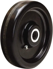 Hamilton - 6 Inch Diameter x 1-1/2 Inch Wide, Phenolic Caster Wheel - 800 Lb. Capacity, 1-5/8 Inch Hub Length, 5/8 Inch Axle Diameter, Straight Roller Bearing - USA Tool & Supply