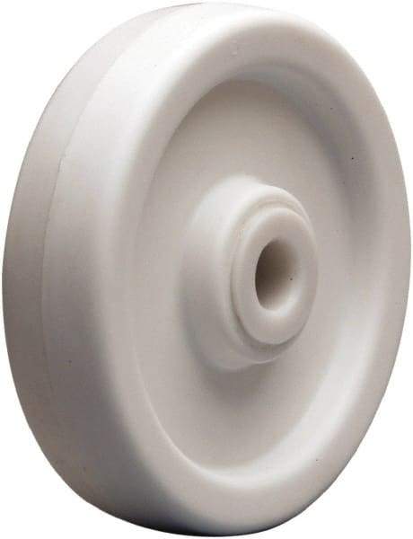 Hamilton - 6 Inch Diameter x 1-1/2 Inch Wide, Polyolefin Caster Wheel - 600 Lb. Capacity, 1-5/8 Inch Hub Length, 5/8 Inch Axle Diameter, Delrin Bearing - USA Tool & Supply