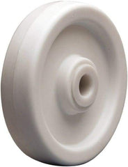 Hamilton - 6 Inch Diameter x 1-1/2 Inch Wide, Polyolefin Caster Wheel - 600 Lb. Capacity, 1-5/8 Inch Hub Length, 5/8 Inch Axle Diameter, Straight Roller Bearing - USA Tool & Supply