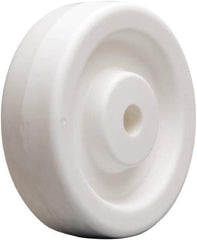 Hamilton - 5 Inch Diameter x 1-3/8 Inch Wide, Polyolefin Caster Wheel - 300 Lb. Capacity, 1-1/2 Inch Hub Length, 1/2 Inch Axle Diameter, Plain Bore Bearing - USA Tool & Supply
