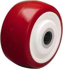 Hamilton - 4 Inch Diameter x 2 Inch Wide, Polyurethane on Polypropylene Caster Wheel - 750 Lb. Capacity, 2-3/16 Inch Hub Length, 1/2 Inch Axle Diameter, Straight Roller Bearing - USA Tool & Supply