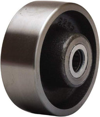 Hamilton - 4 Inch Diameter x 1-1/2 Inch Wide, Forged Steel Caster Wheel - 1,400 Lb. Capacity, 2-1/4 Inch Hub Length, 1-3/16 Inch Axle Diameter, Plain Bore Bearing - USA Tool & Supply