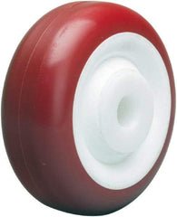 Hamilton - 3-1/2 Inch Diameter x 1-3/8 Inch Wide, Polyurethane on Polypropylene Caster Wheel - 350 Lb. Capacity, 1-1/2 Inch Hub Length, 1/2 Inch Axle Diameter, Delrin Bearing - USA Tool & Supply