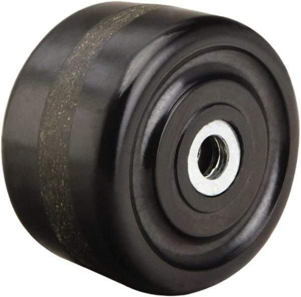 Hamilton - 3 Inch Diameter x 1-3/4 Inch Wide, Phenolic Caster Wheel - 550 Lb. Capacity, 1-7/8 Inch Hub Length, 3/8 Inch Axle Diameter, Straight Roller Bearing - USA Tool & Supply