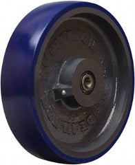 Hamilton - 12 Inch Diameter x 3 Inch Wide, Polyurethane on Cast Iron Caster Wheel - 3,800 Lb. Capacity, 3-1/2 Inch Hub Length, 3/4 Inch Axle Diameter, Sealed Precision Ball Bearing - USA Tool & Supply